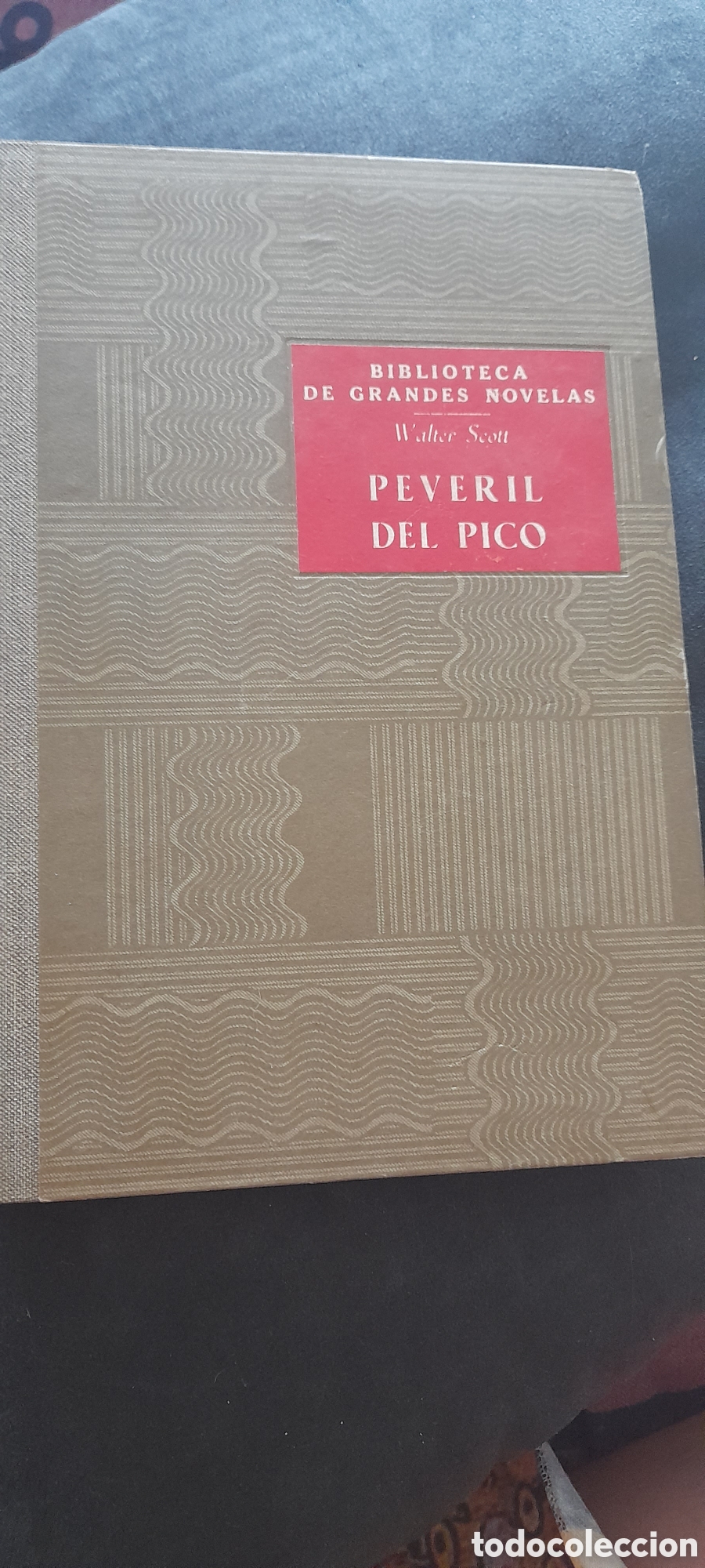 Libros antiguos: Peveril del pico. Walter Scott - Foto 1