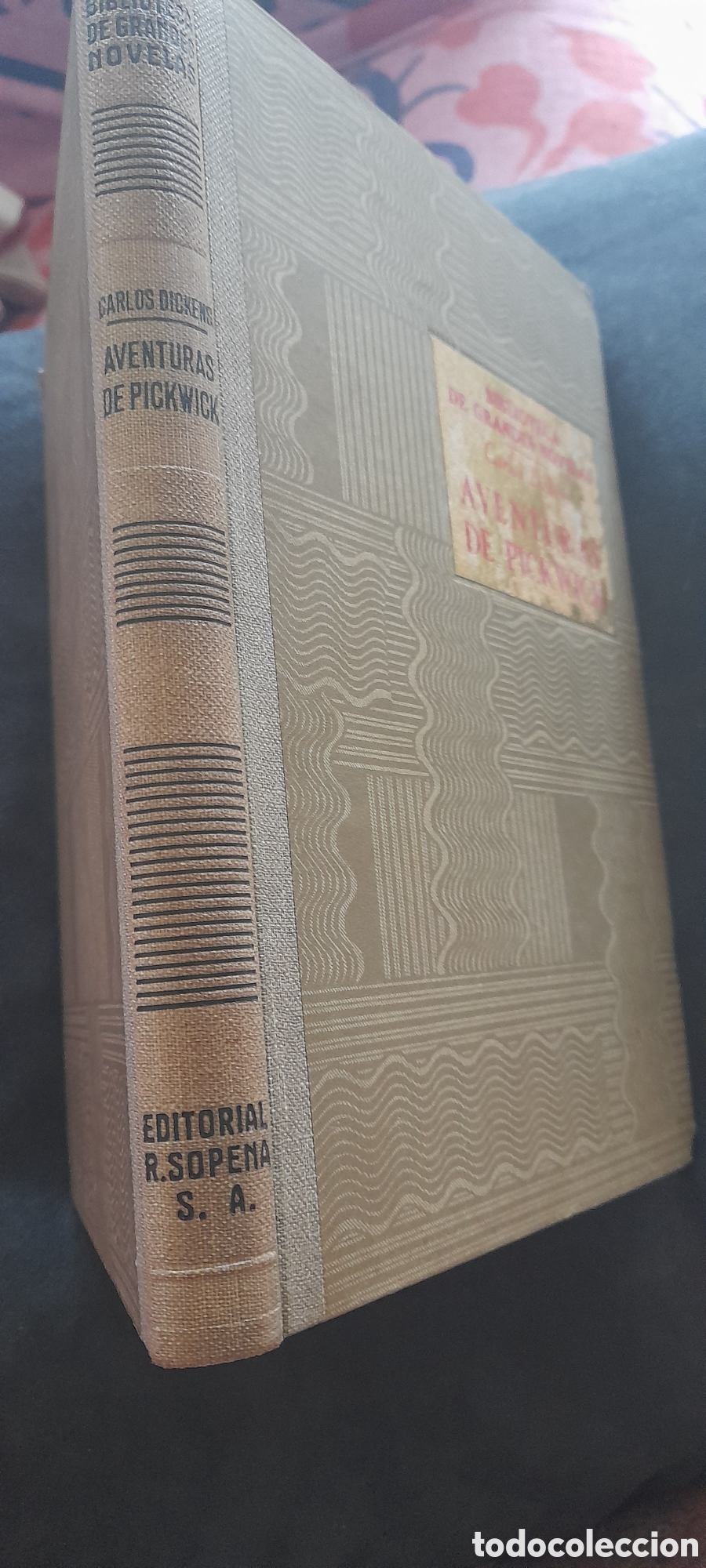 Libros antiguos: Aventuras de Pickwick. Charles Dickens - Foto 2