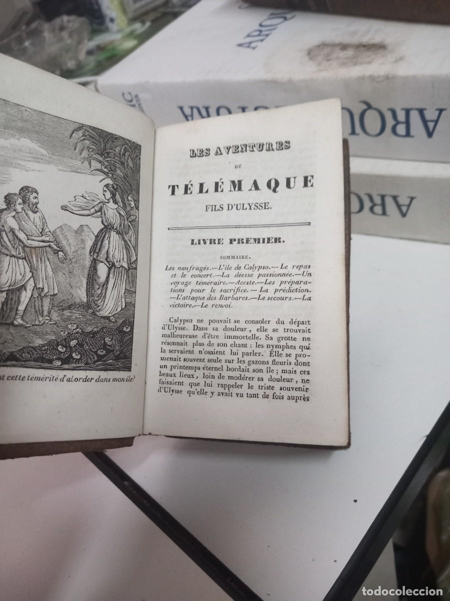 Libros antiguos: LES AVENTURES DE T&Eacute;L&Eacute;MAQUE. FILS DULYSSE. - Foto 3