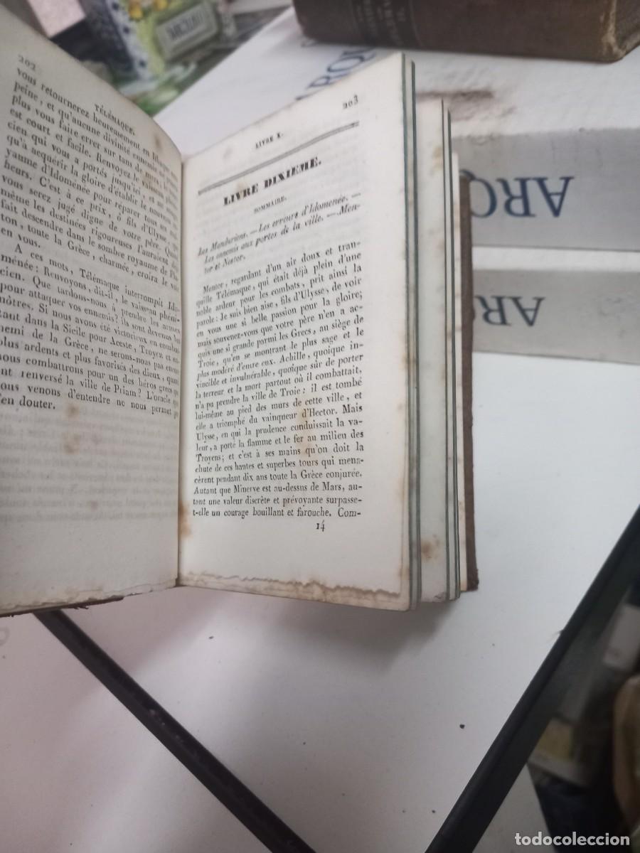 Libros antiguos: LES AVENTURES DE T&Eacute;L&Eacute;MAQUE. FILS DULYSSE. - Foto 4