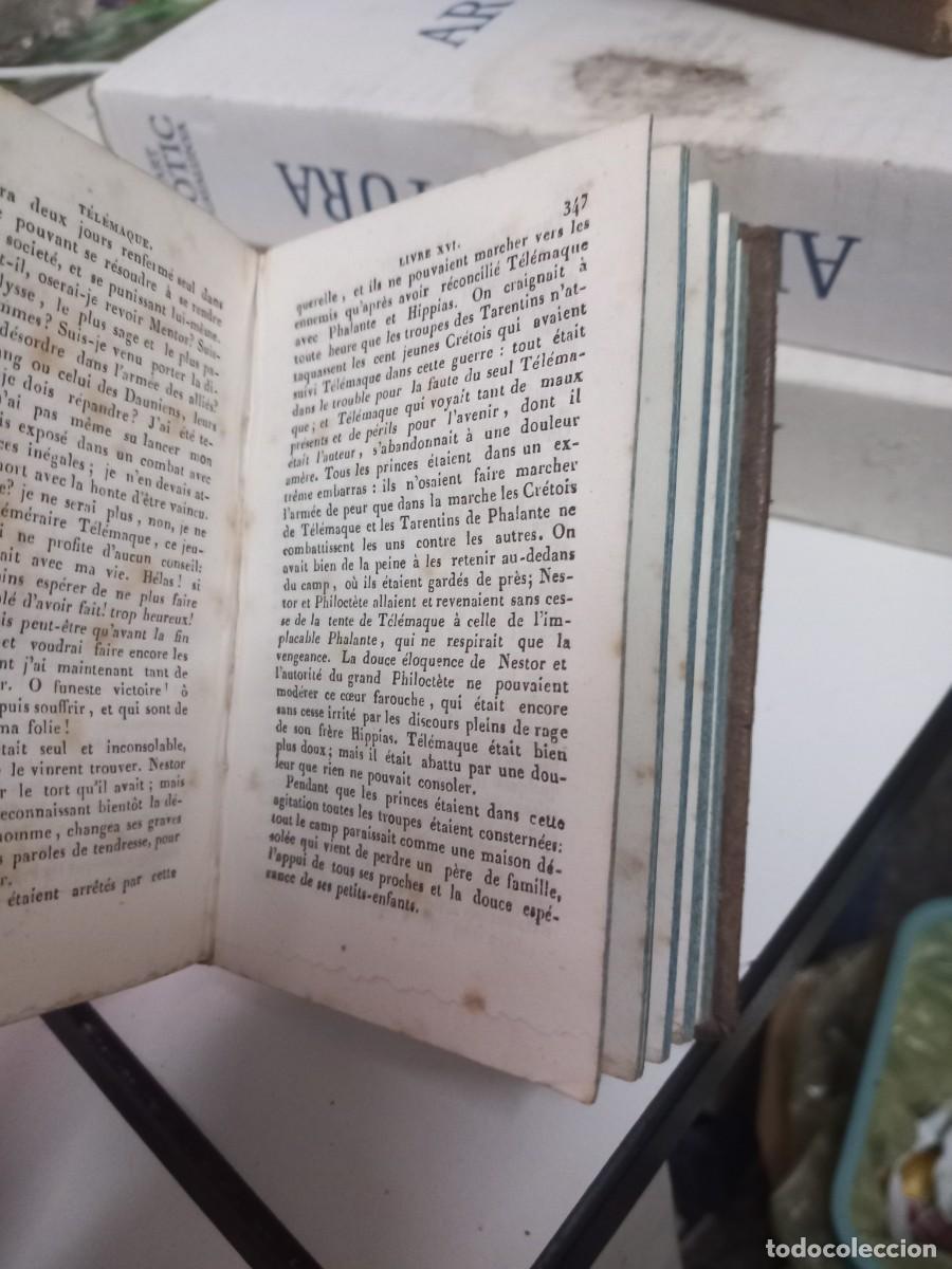 Libros antiguos: LES AVENTURES DE T&Eacute;L&Eacute;MAQUE. FILS DULYSSE. - Foto 7