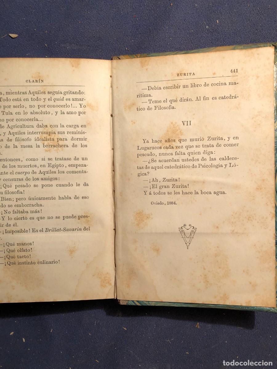Libros antiguos: LEOPOLDO ALAS (CLAR&Iacute;N) : - PIP&Aacute; - (1886) - Foto 3