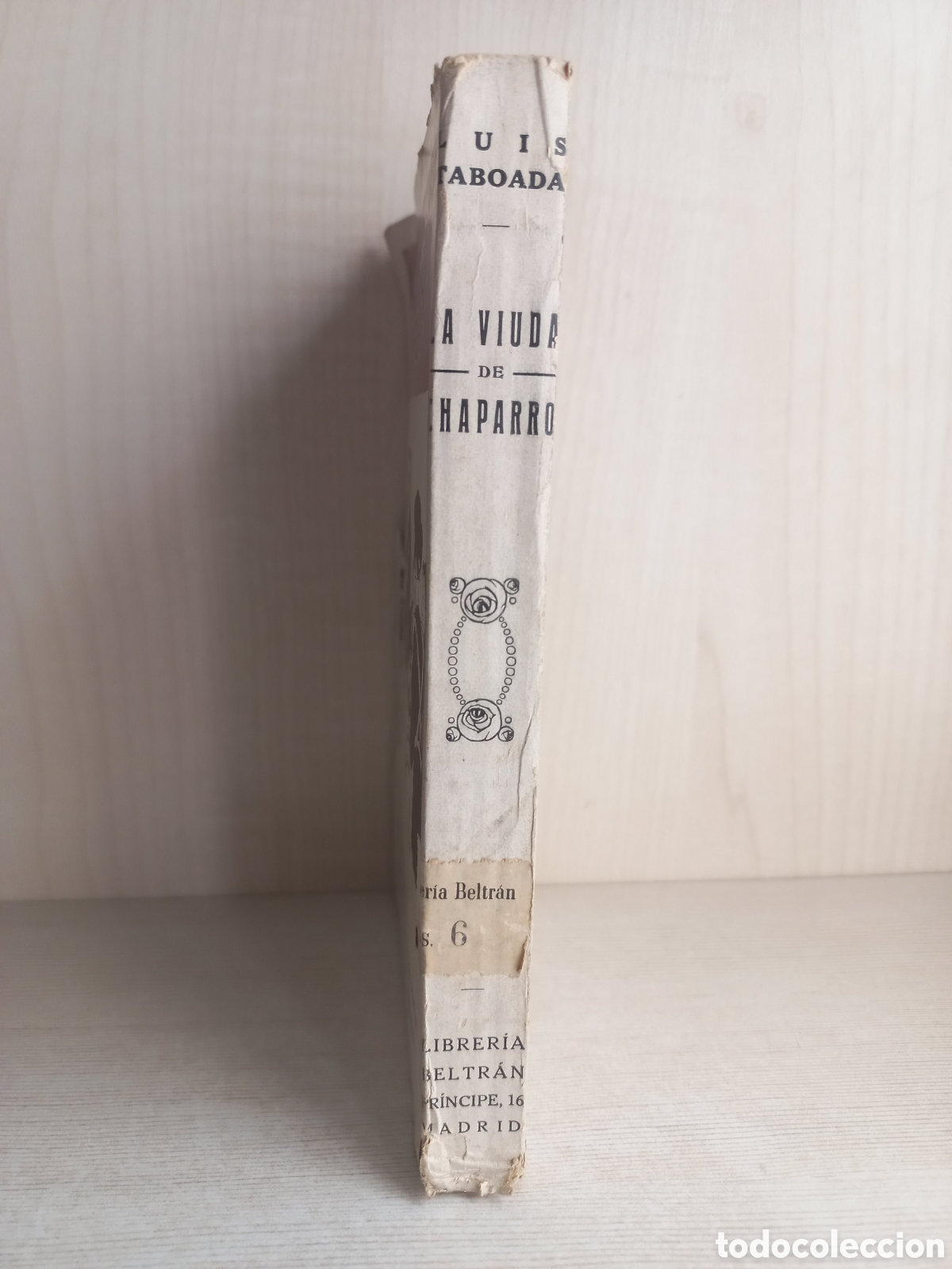 Libros antiguos: La Viuda de Chaparro. Luis Taboada. Francisco Beltr&aacute;n. - Foto 2