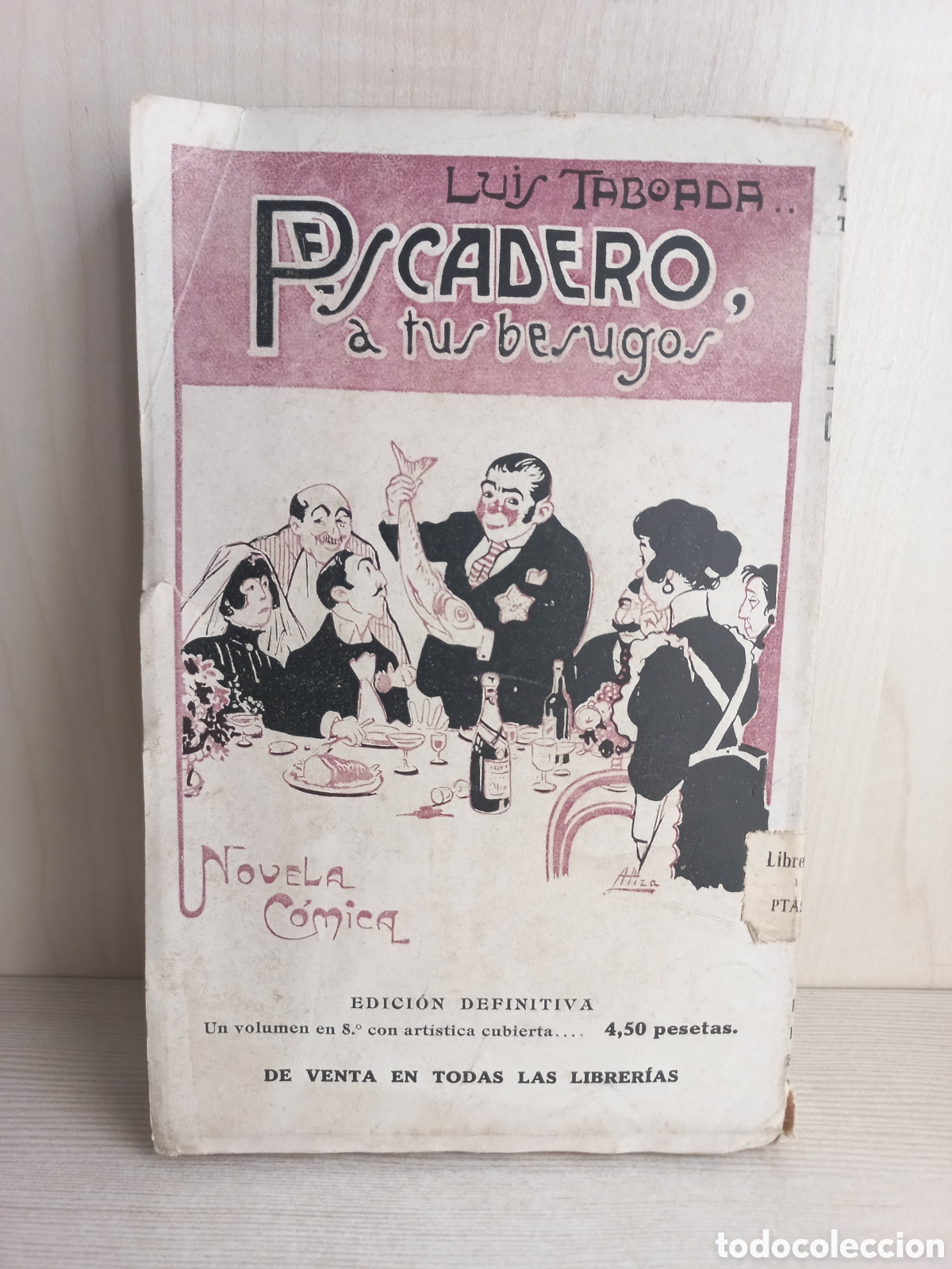 Libros antiguos: La Viuda de Chaparro. Luis Taboada. Francisco Beltr&aacute;n. - Foto 3