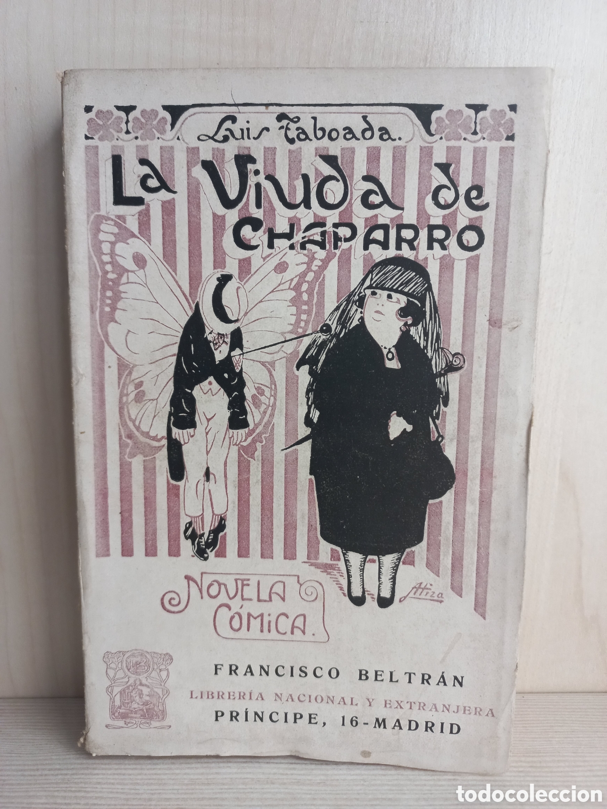 Libros antiguos: La Viuda de Chaparro. Luis Taboada. Francisco Beltr&aacute;n. - Foto 1