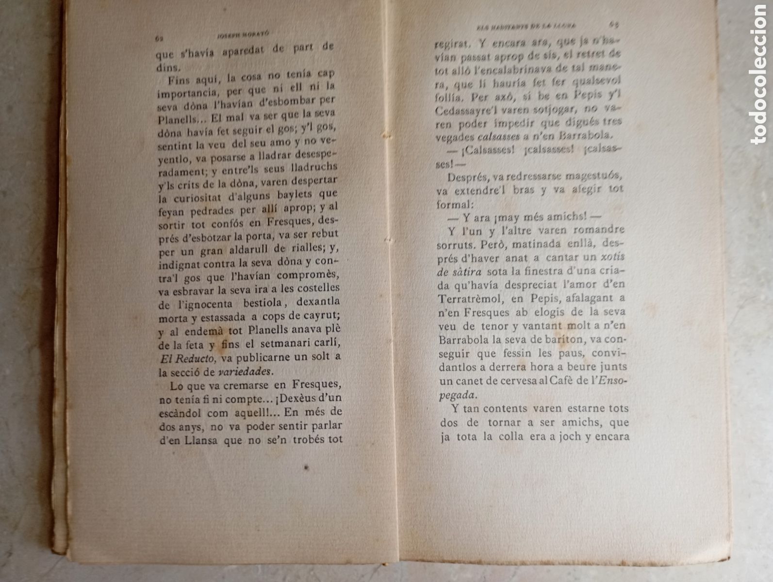 Libros antiguos: Els habitants de la lluna - Foto 2