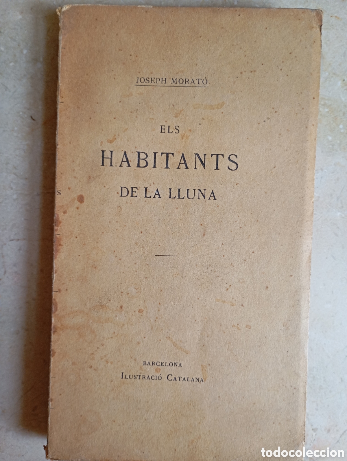 Libros antiguos: Els habitants de la lluna - Foto 1