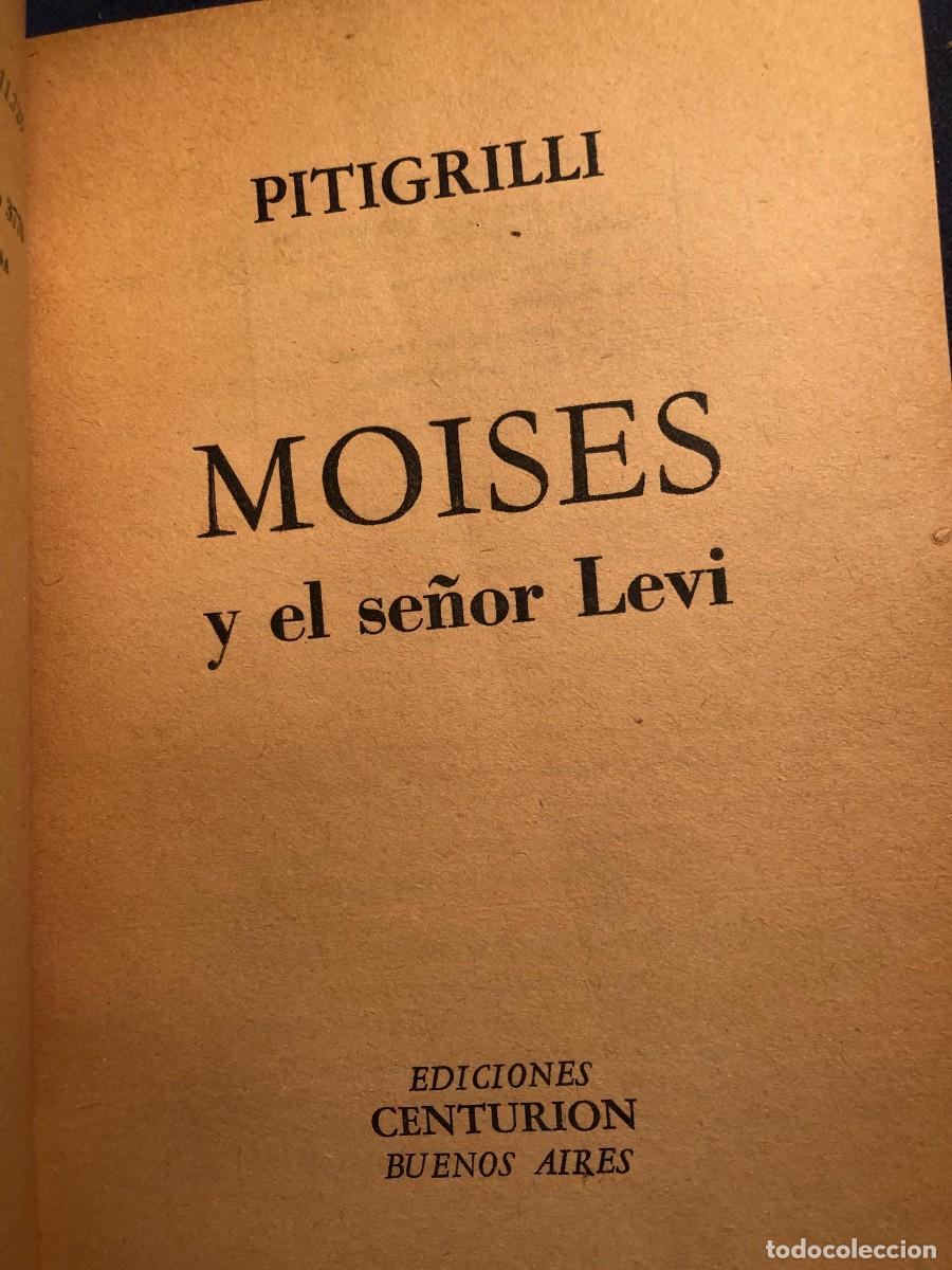 Libros antiguos: PITIGRILLI: - MOISES Y EL SE&Ntilde;OR LEVI - (CENTURION, 1948) - Foto 2