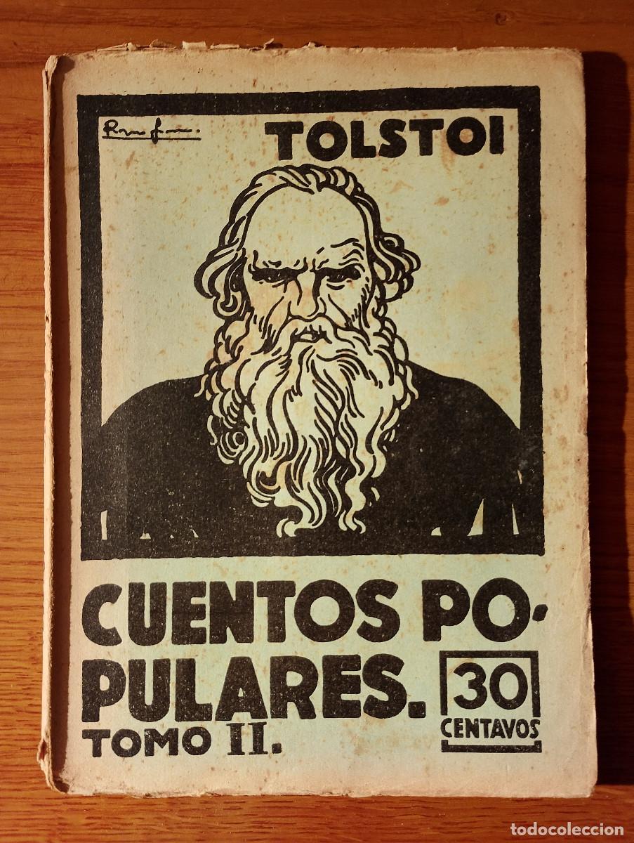 Libros antiguos: CUENTOS POPULARES - TOLSTOI - TOMO II - Foto 1