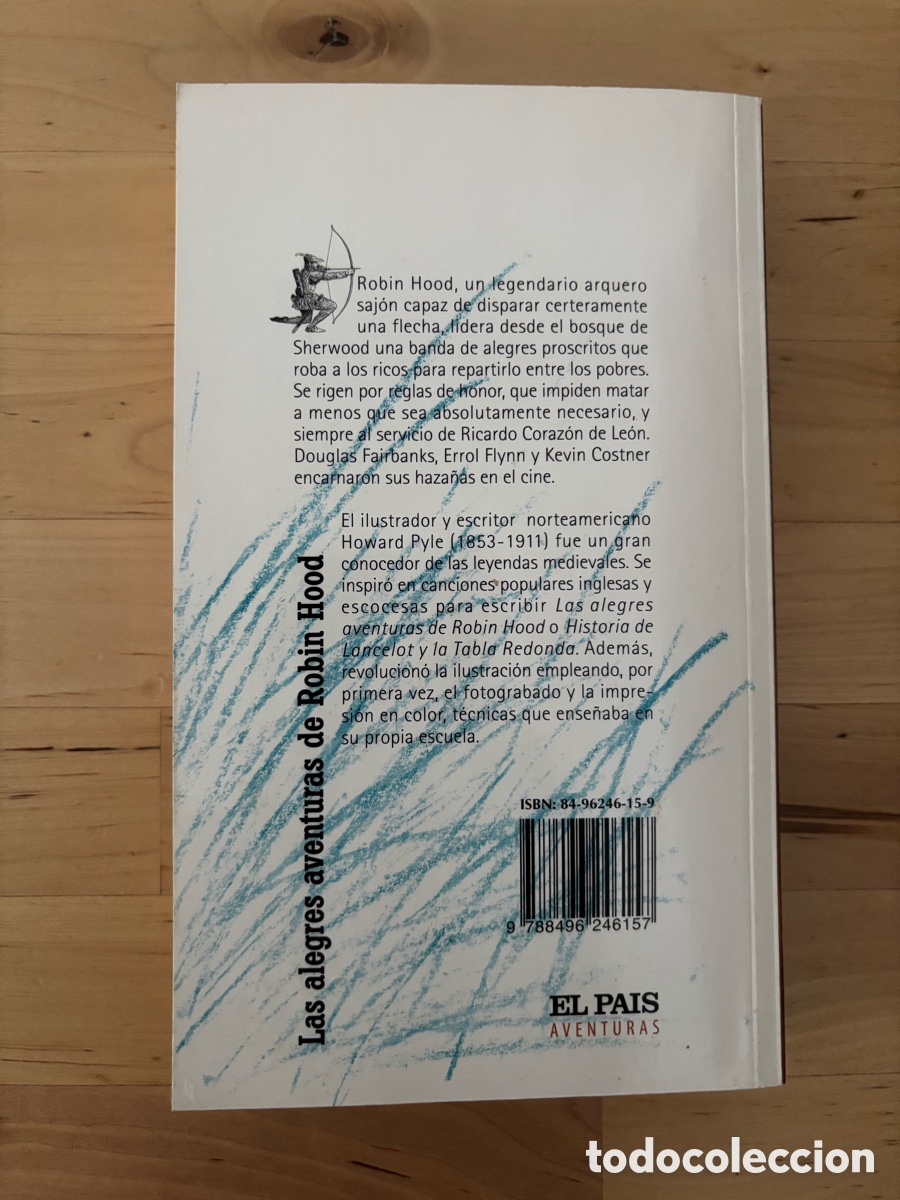 Libros antiguos: Las alegres aventuras de Robin Hood - Foto 2