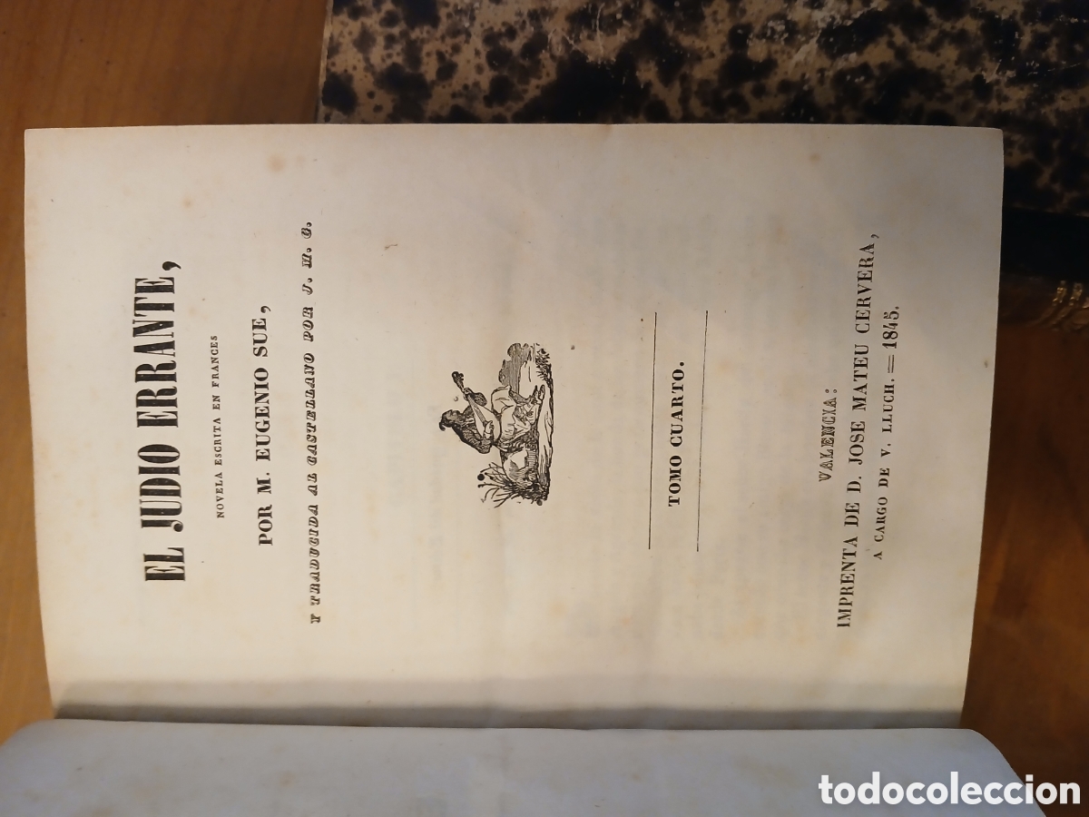 Libros antiguos: El jud&iacute;o errante, Eugenio Sue - Foto 9
