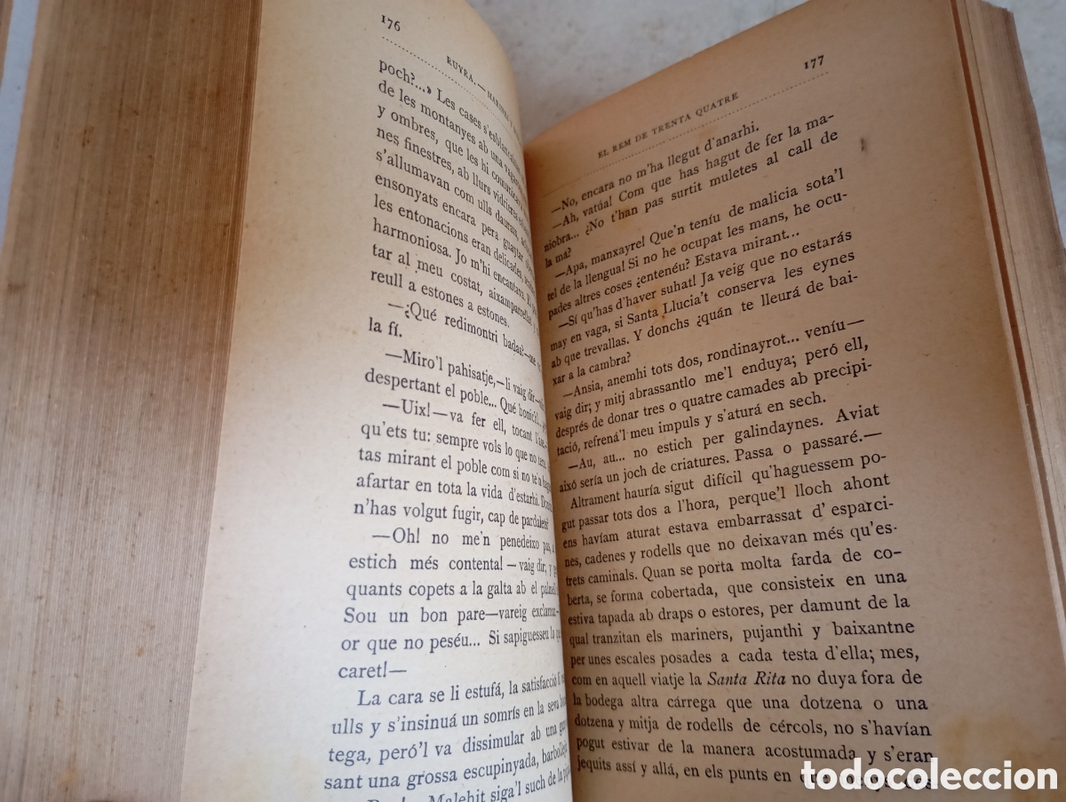 Libros antiguos: Joaquim Ruyra, Marines y boscatjes - Foto 3