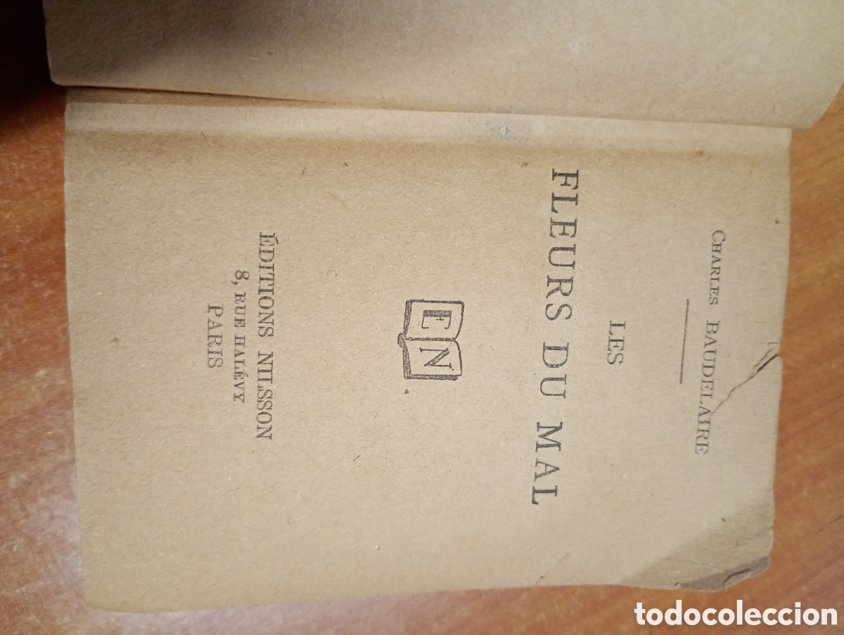Libros antiguos: Baudelaire. Les fleurs du mal, ca. 1928 - Foto 2