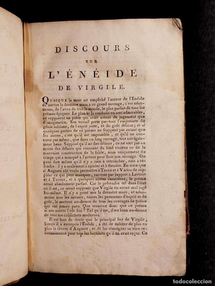 Libros antiguos: 1802. Eneida. Obras de Virgilio. - Foto 2