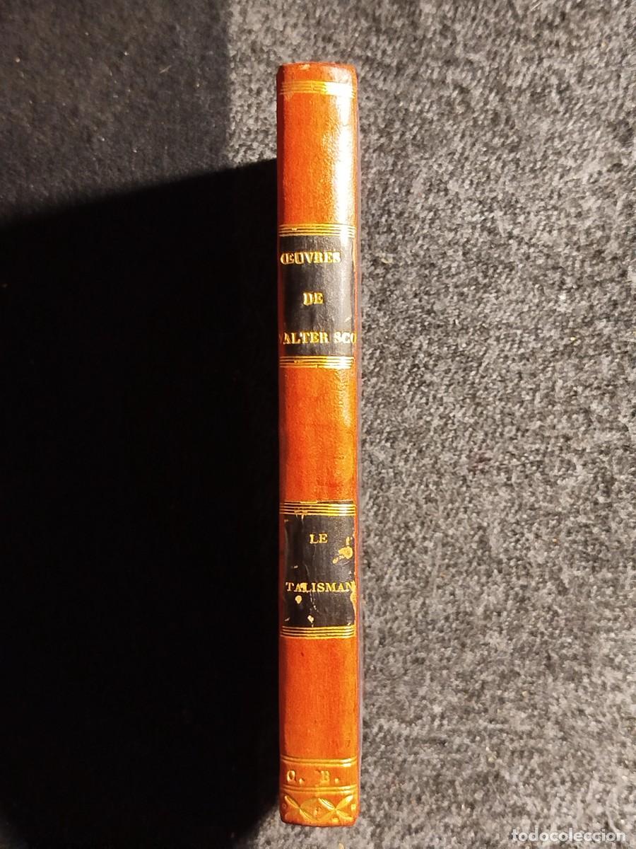 Libros antiguos: 1837. Le talisman. Walter Scott. - Foto 1