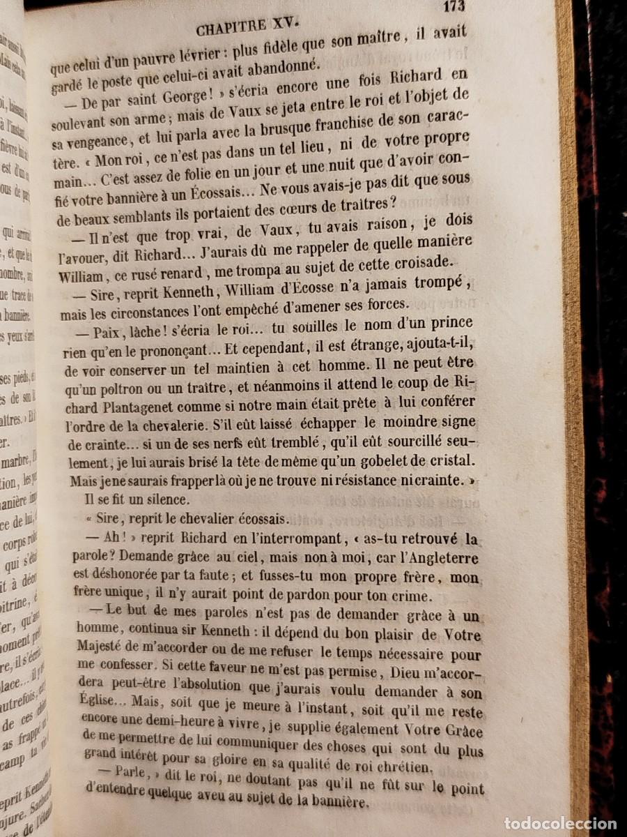 Libros antiguos: 1837. Le talisman. Walter Scott. - Foto 9