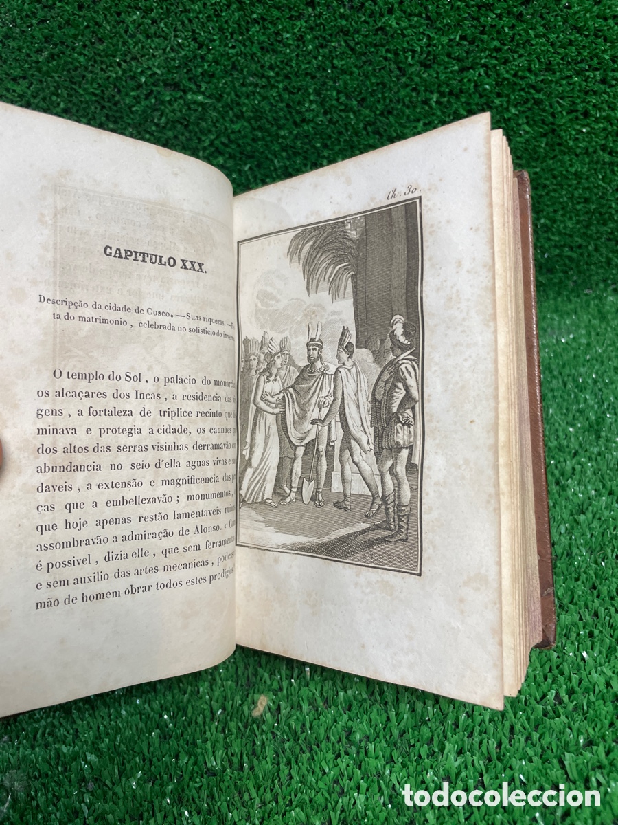 Libros antiguos: Os Incas - Marmontel 1837 -B5 - Foto 8