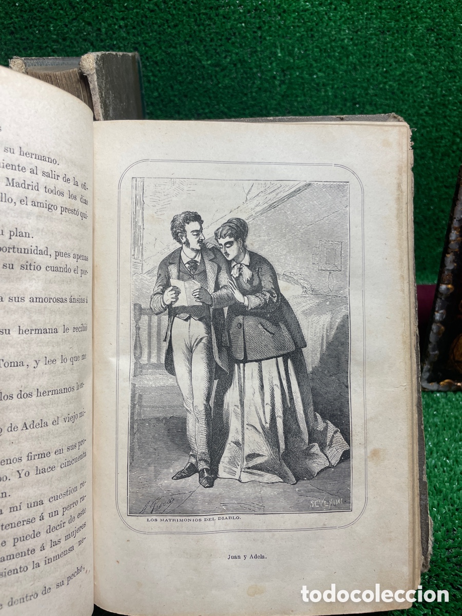 Libros antiguos: Los Matrimonios del Diablo - A6 - Foto 6
