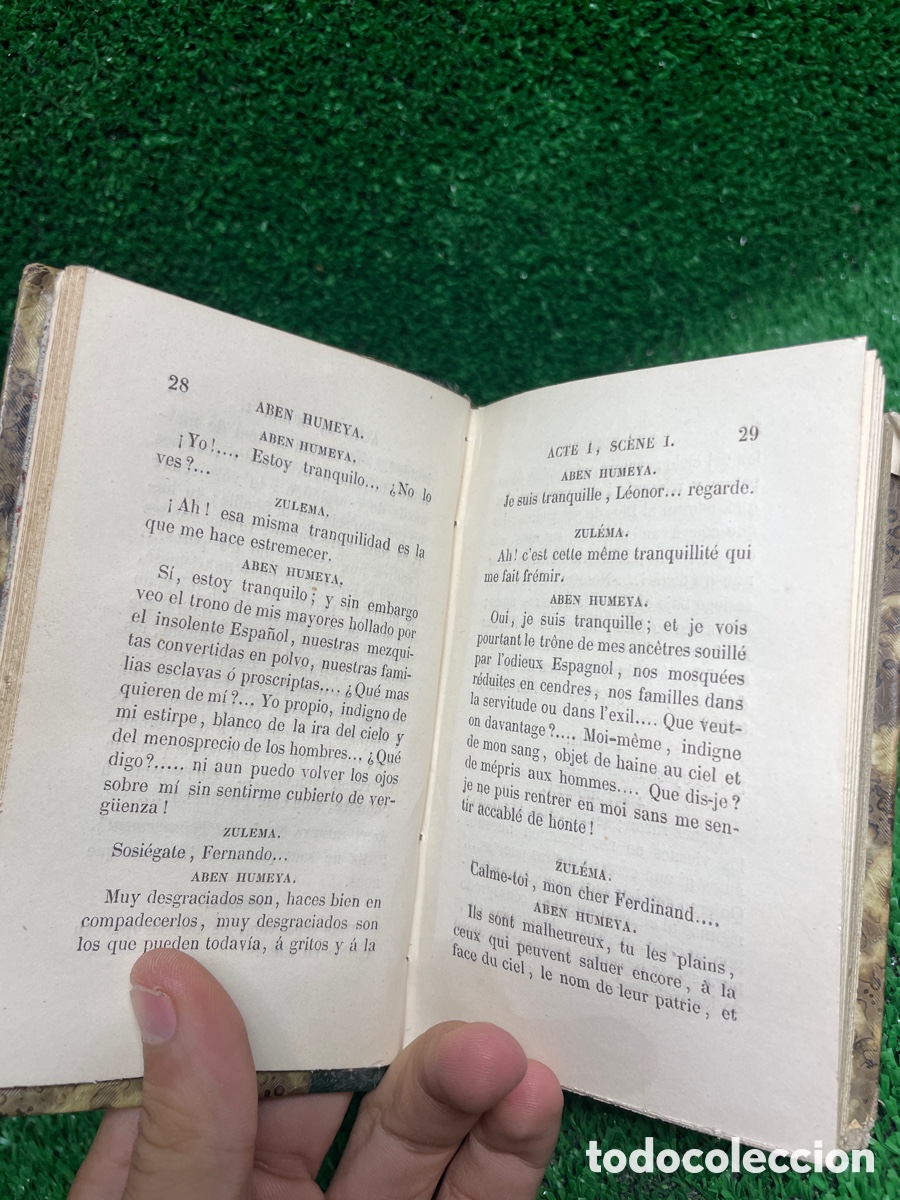 Libros antiguos: La Rebelion de los Moros - Martinez de la Rosa- B5 - Foto 6