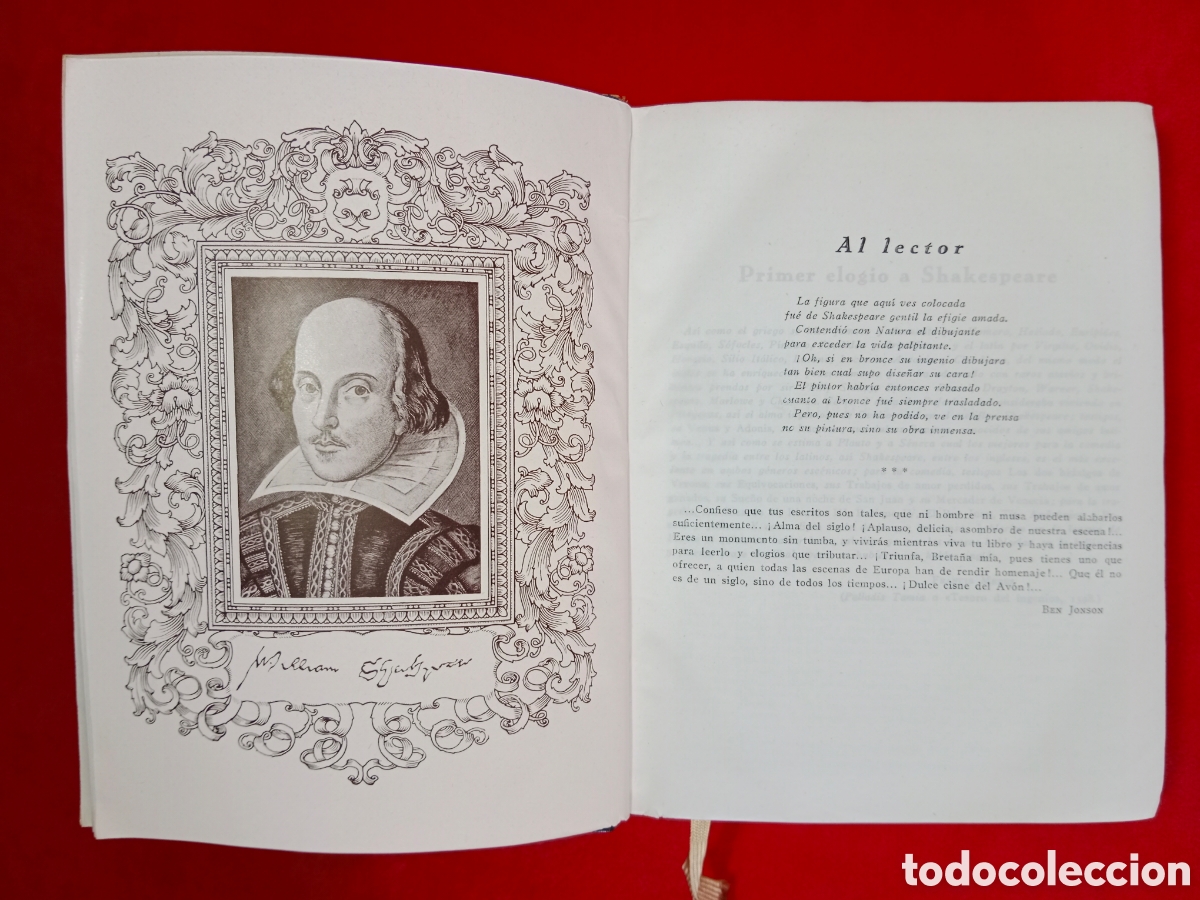 Libros antiguos: SHAKESPEARE , OBRAS COMPLETAS, AGUILAR , 1933 - Foto 8