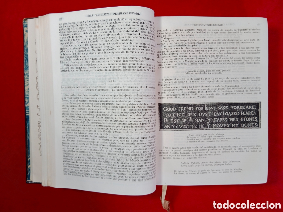Libros antiguos: SHAKESPEARE , OBRAS COMPLETAS, AGUILAR , 1933 - Foto 9