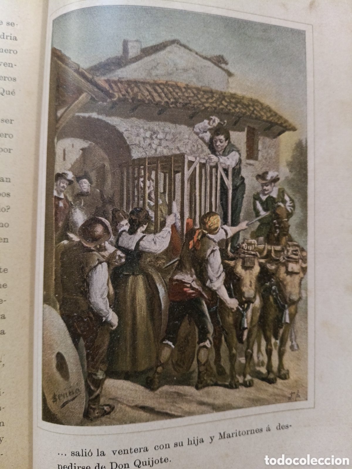 Libros antiguos: DON QUIJOTE DE LA MANCHA (MIGUEL SEGU&Iacute;, ) DOS TOMOS - Foto 6