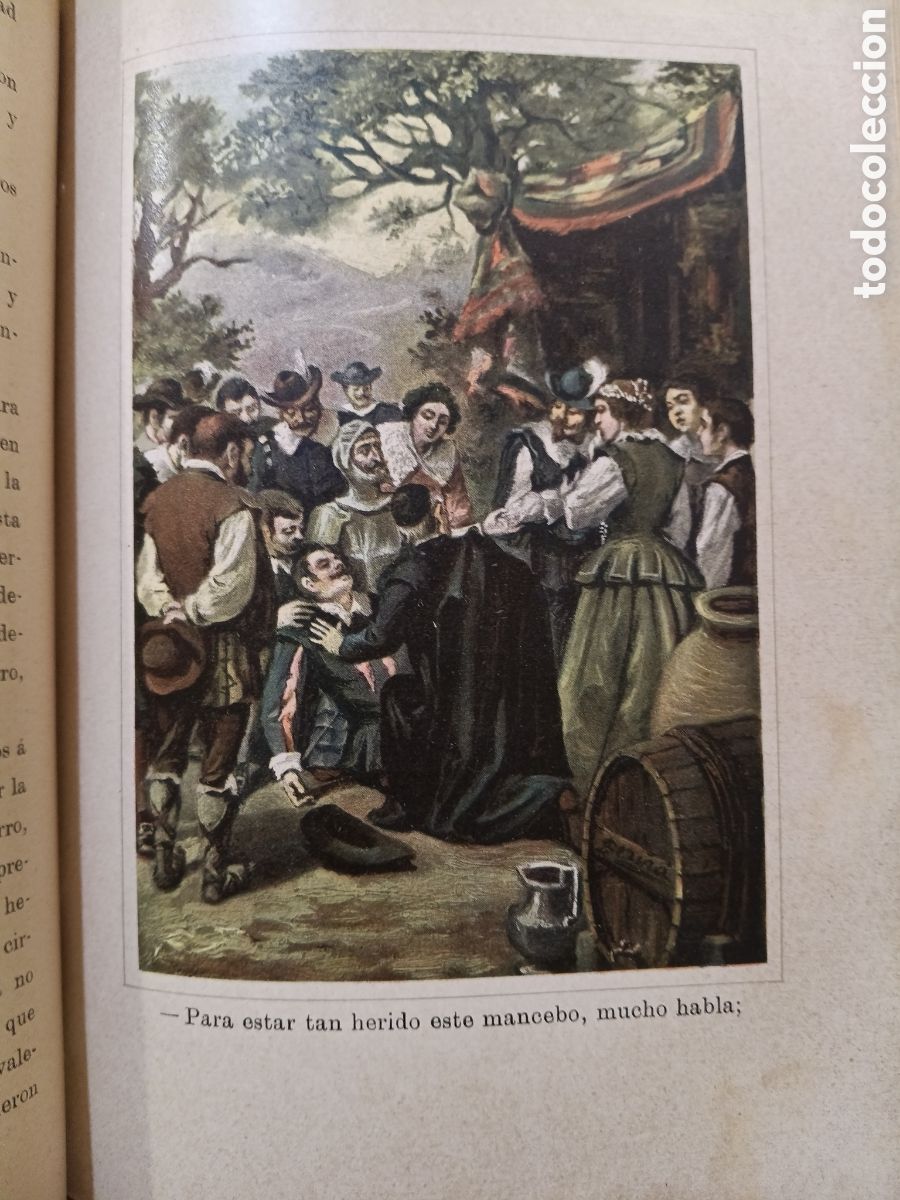 Libros antiguos: DON QUIJOTE DE LA MANCHA (MIGUEL SEGU&Iacute;, ) DOS TOMOS - Foto 9