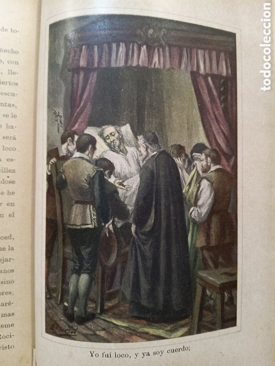 Libros antiguos: DON QUIJOTE DE LA MANCHA (MIGUEL SEGU&Iacute;, ) DOS TOMOS - Foto 11