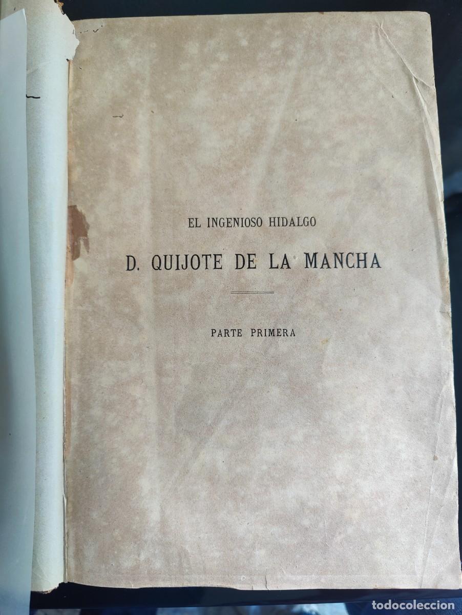 Libros antiguos: Edici&oacute;n 1881. Don Quijote de la Mancha - Foto 3