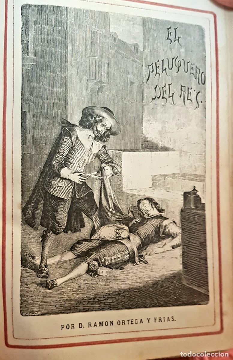 Libros antiguos: EL PELUQUERO DEL REY. 1860 - Foto 3