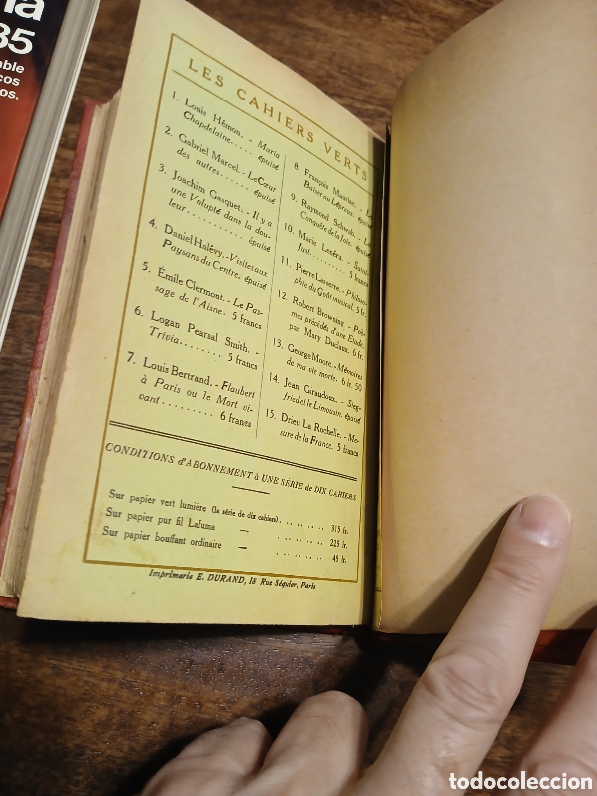 Libros antiguos: Echantillons, Ram&oacute;n G&oacute;mez de la Serna. Pr&eacute;sent&eacute; par Val&eacute;ry Larbaud. - Foto 6