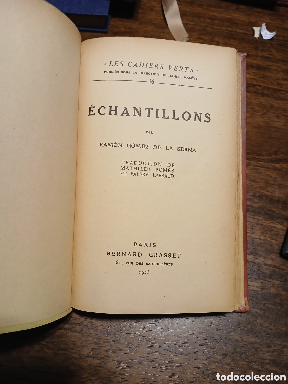Libros antiguos: Echantillons, Ram&oacute;n G&oacute;mez de la Serna. Pr&eacute;sent&eacute; par Val&eacute;ry Larbaud. - Foto 10