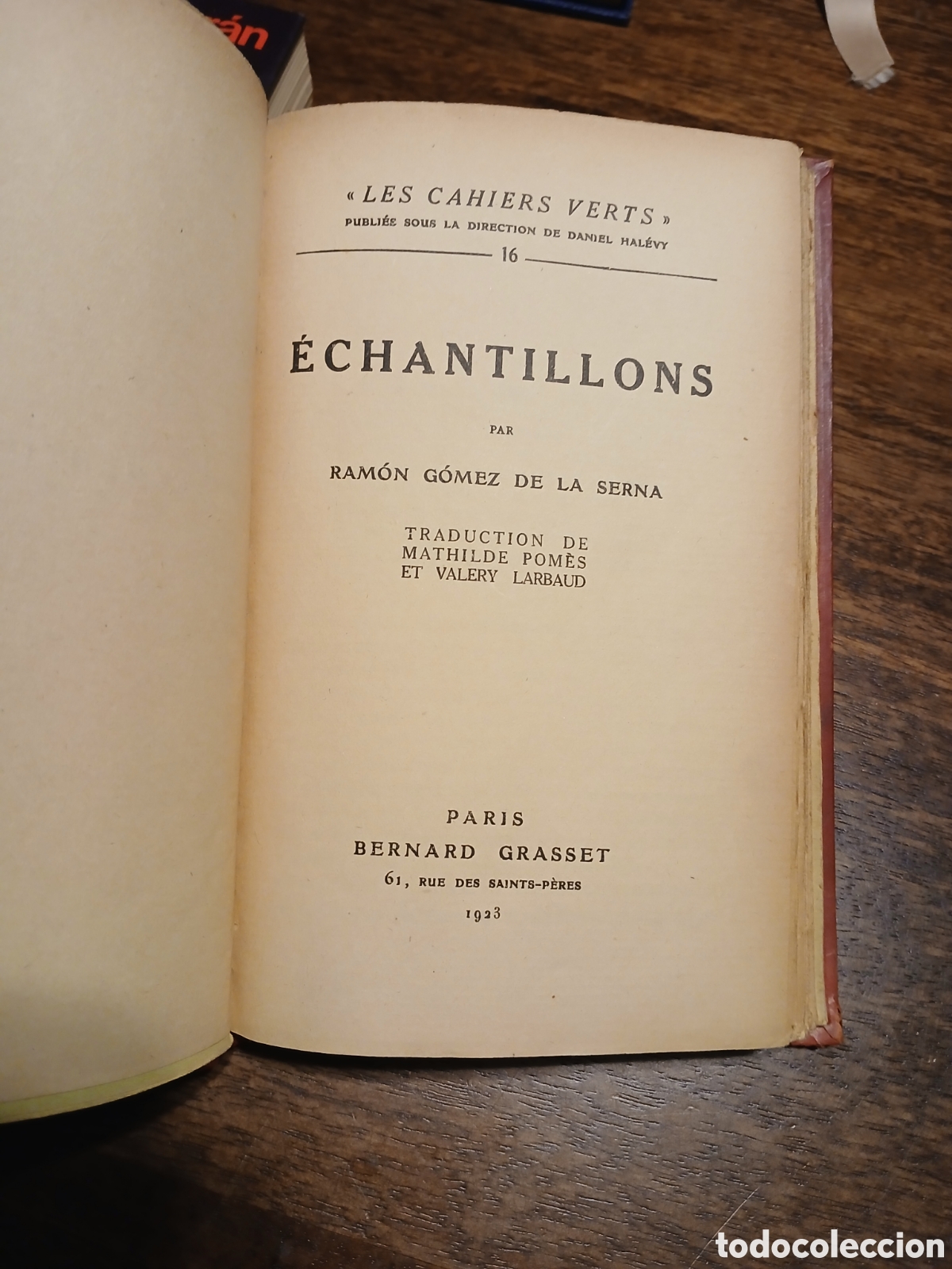 Libros antiguos: Echantillons, Ram&oacute;n G&oacute;mez de la Serna. Pr&eacute;sent&eacute; par Val&eacute;ry Larbaud. - Foto 11