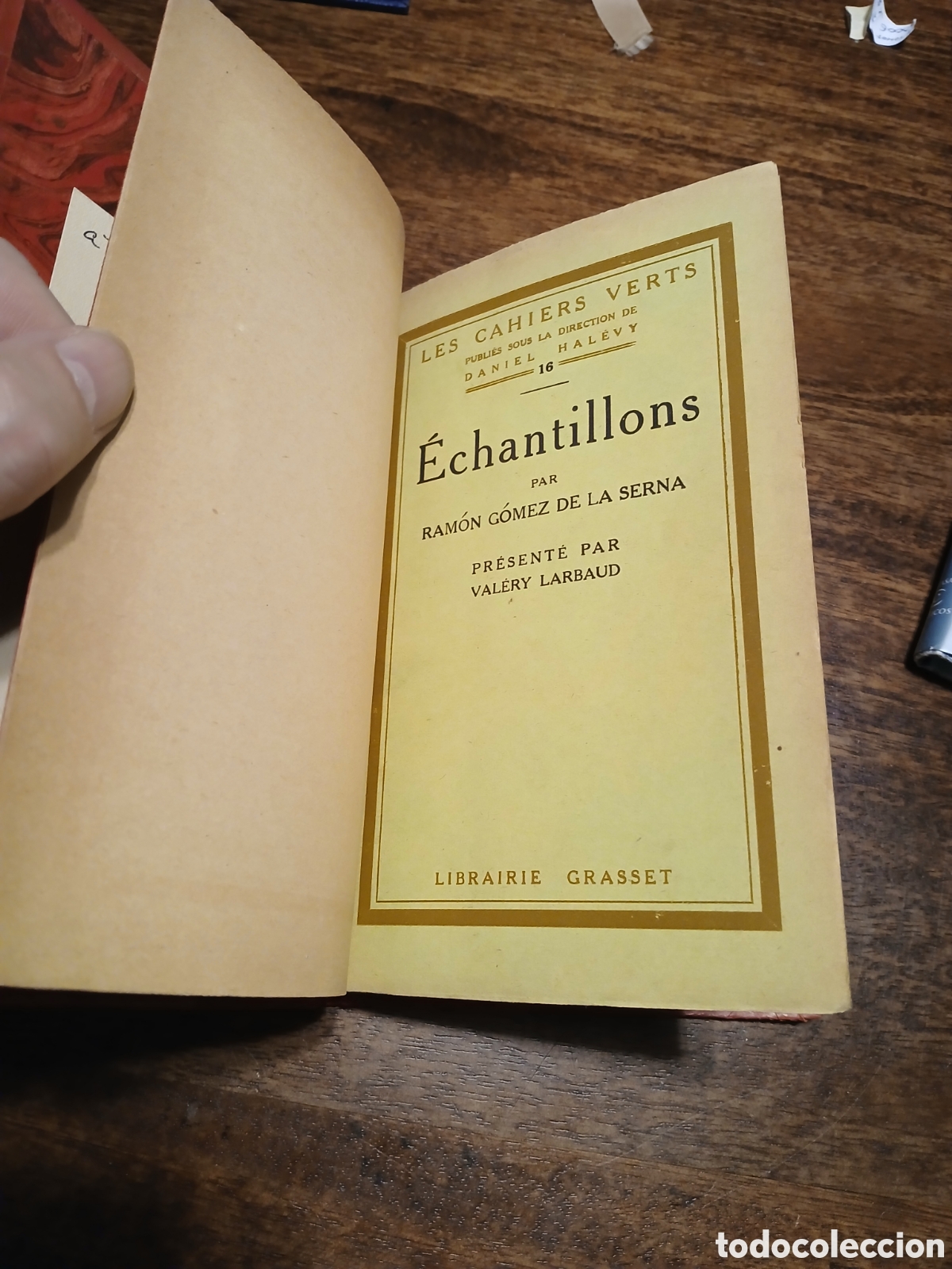 Libros antiguos: Echantillons, Ram&oacute;n G&oacute;mez de la Serna. Pr&eacute;sent&eacute; par Val&eacute;ry Larbaud. - Foto 1