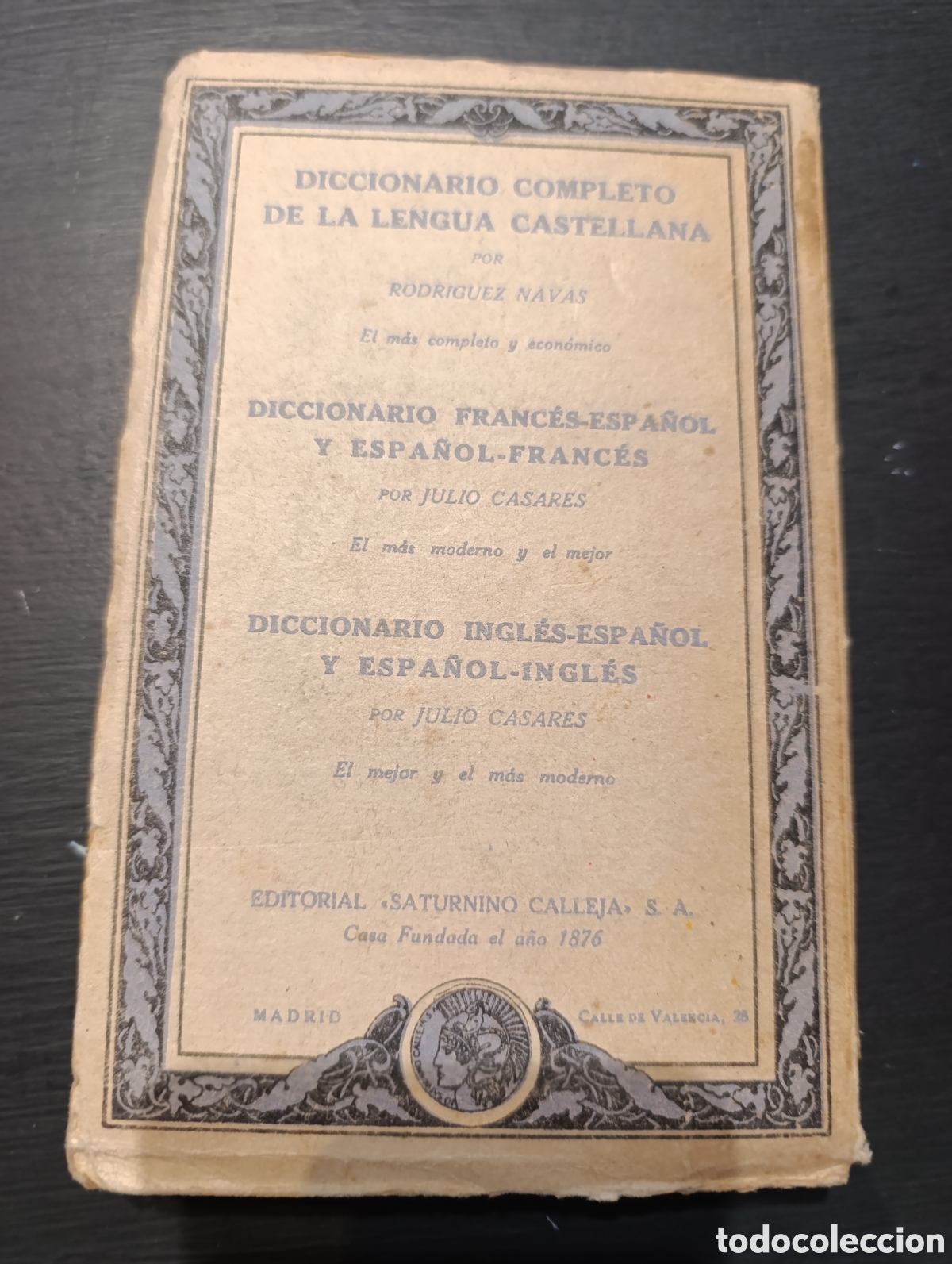 Libros antiguos: EMILIO SALGARI LOS SOLITARIOS DEL OC&Eacute;ANO. - Foto 2