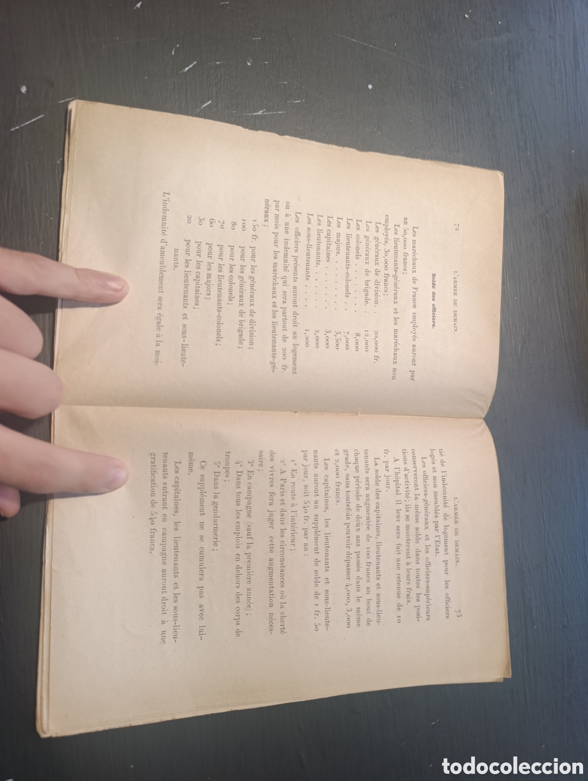 Libros antiguos: LARM&Eacute;E DHIER ET LARM&Eacute;E DE DEMAIN. Nancy - Foto 4