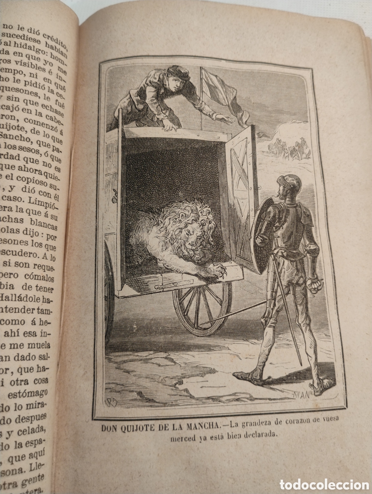 Libros antiguos: Don Quijote de la Mancha, 2 Tomos, 1569 - Foto 13