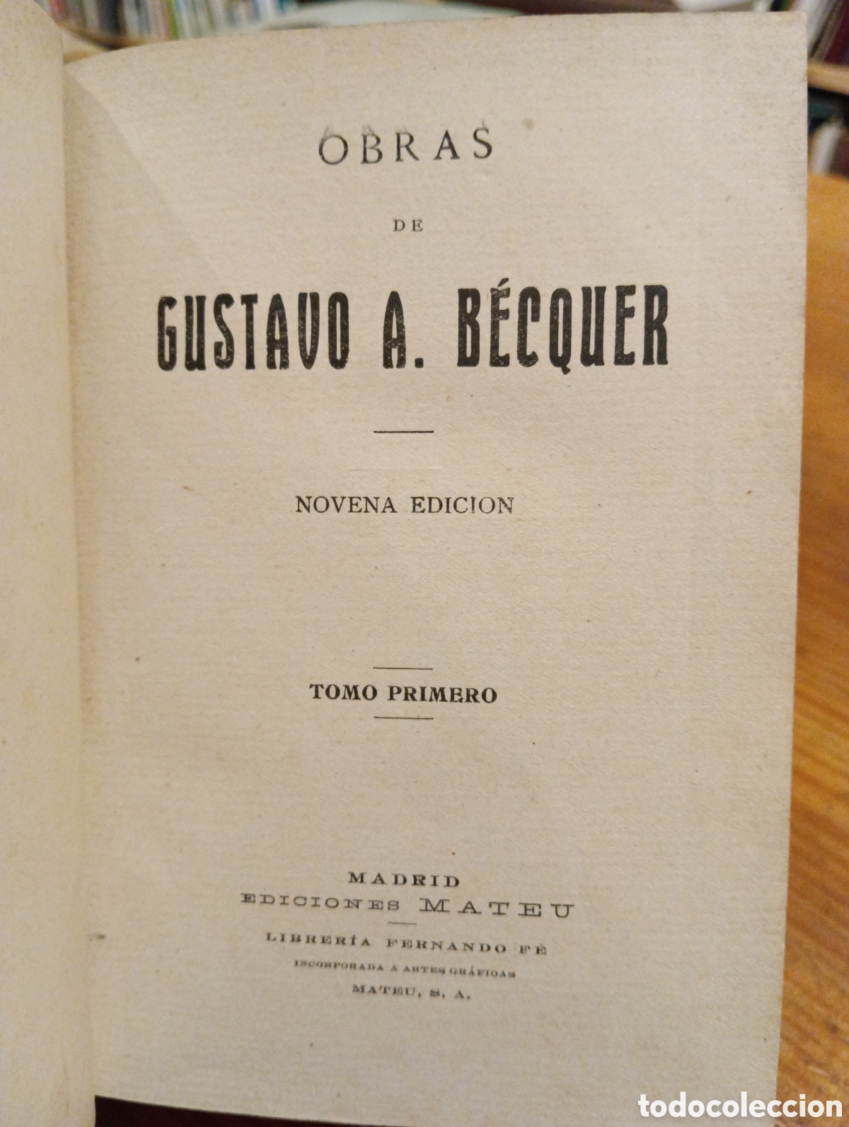 Libros antiguos: Becquer, Obras Completas - Foto 2