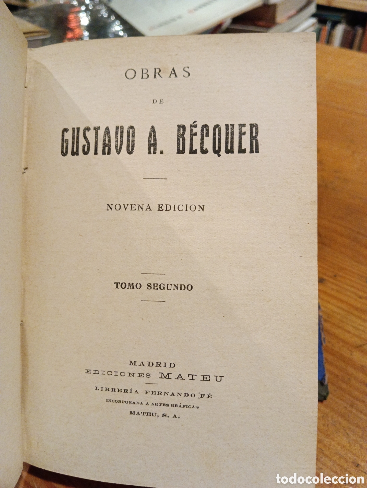 Libros antiguos: Becquer, Obras Completas - Foto 3