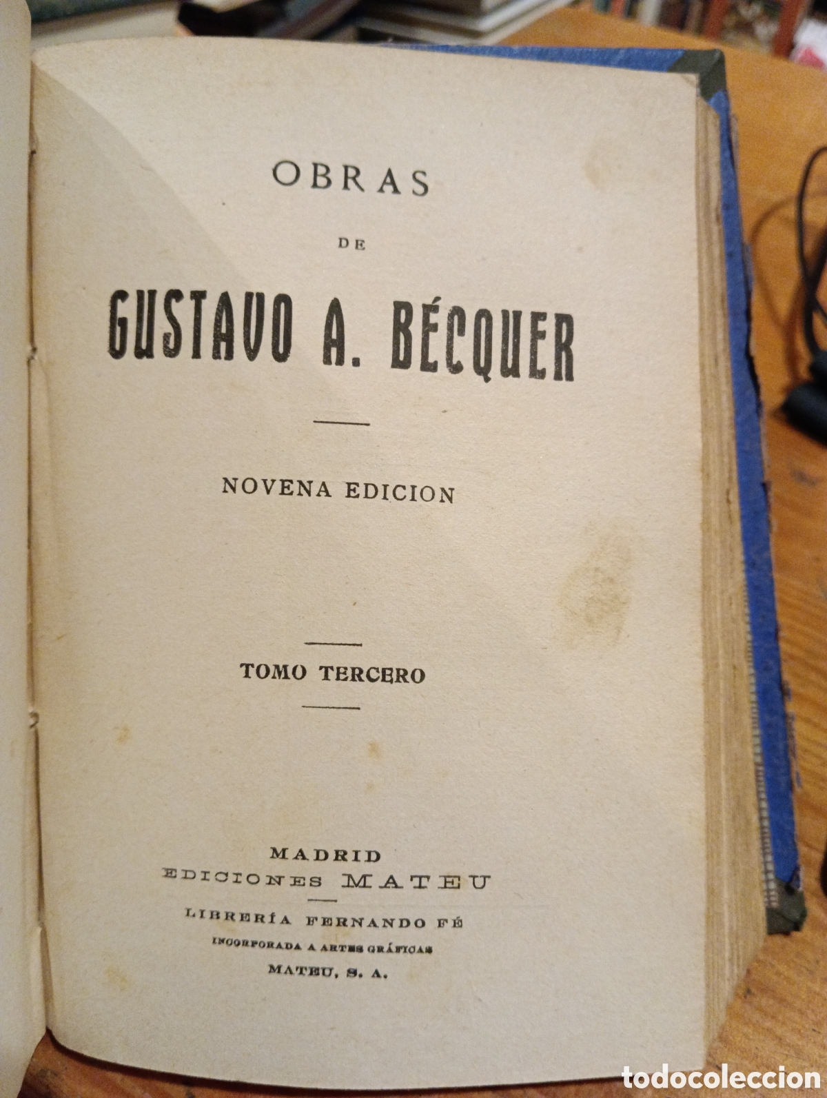 Libros antiguos: Becquer, Obras Completas - Foto 4