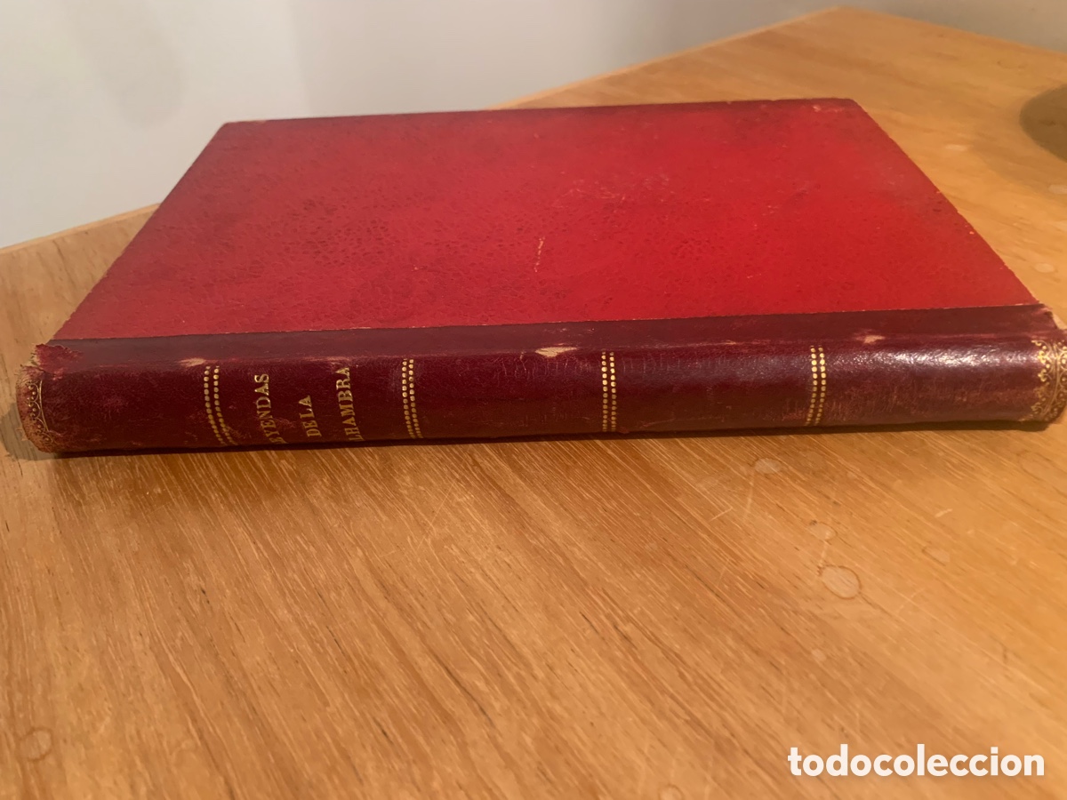 Libros antiguos: Leyendas de la Alhambra - Foto 1
