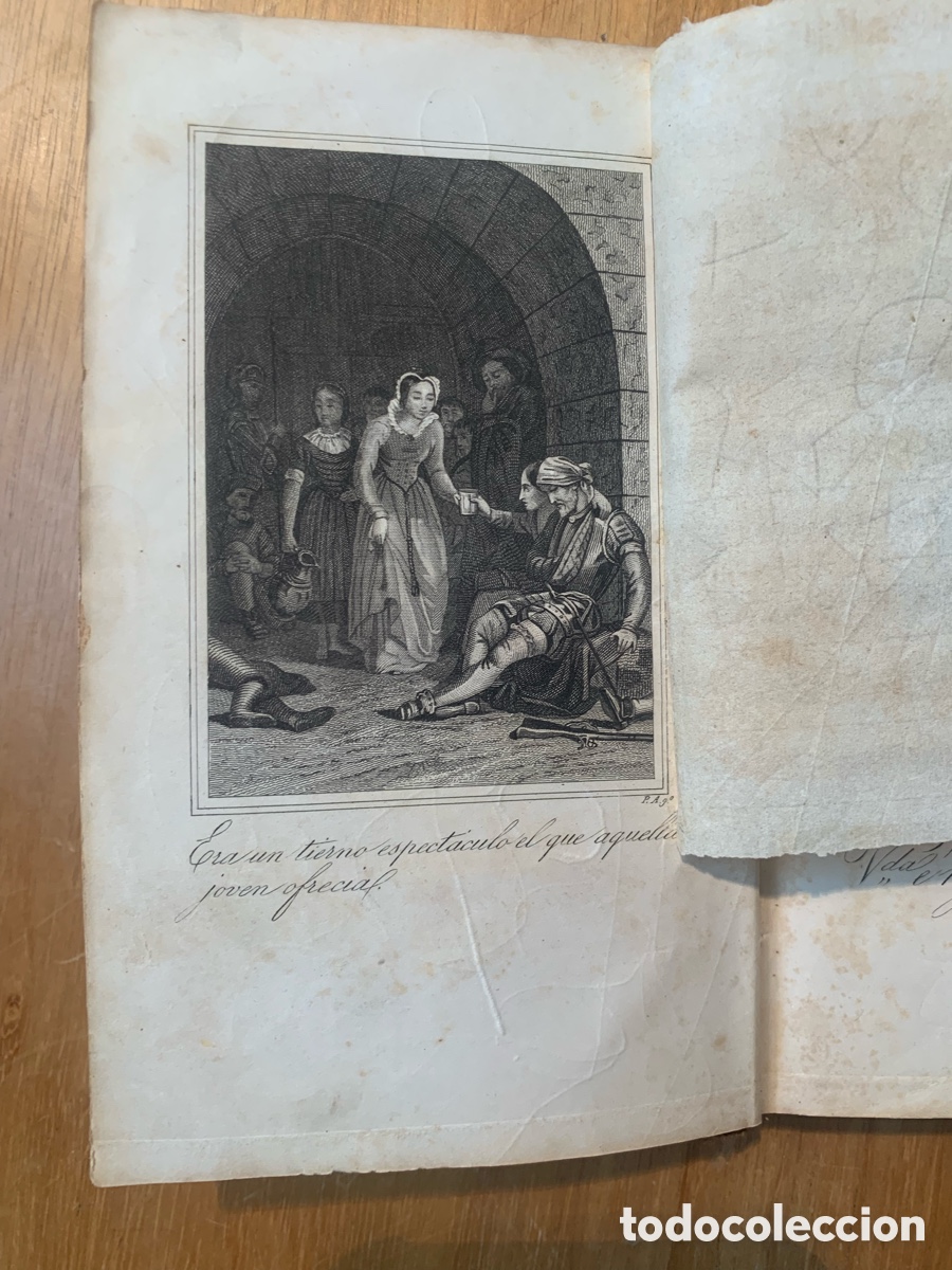 Libros antiguos: Las castellanas de Rosell&oacute;n - Foto 3