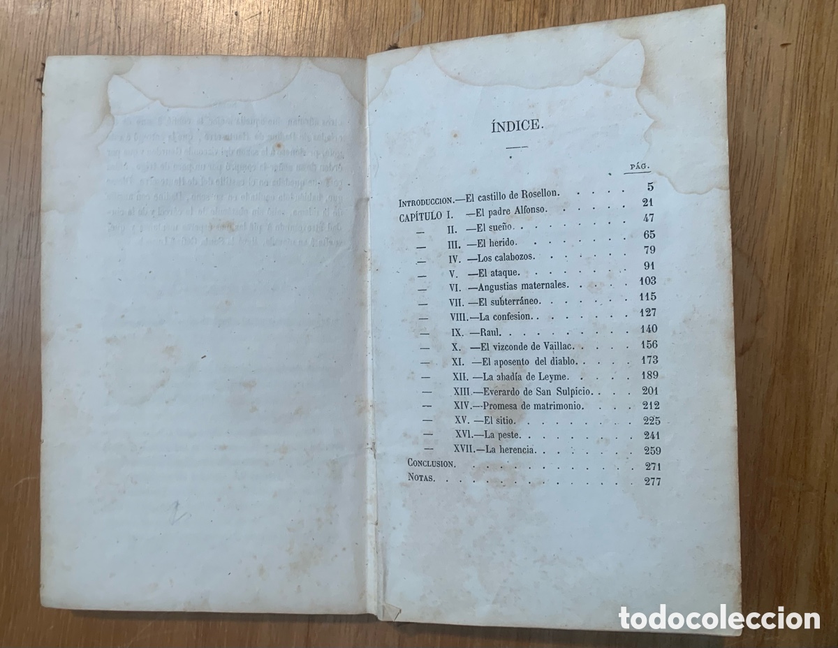 Libros antiguos: Las castellanas de Rosell&oacute;n - Foto 8