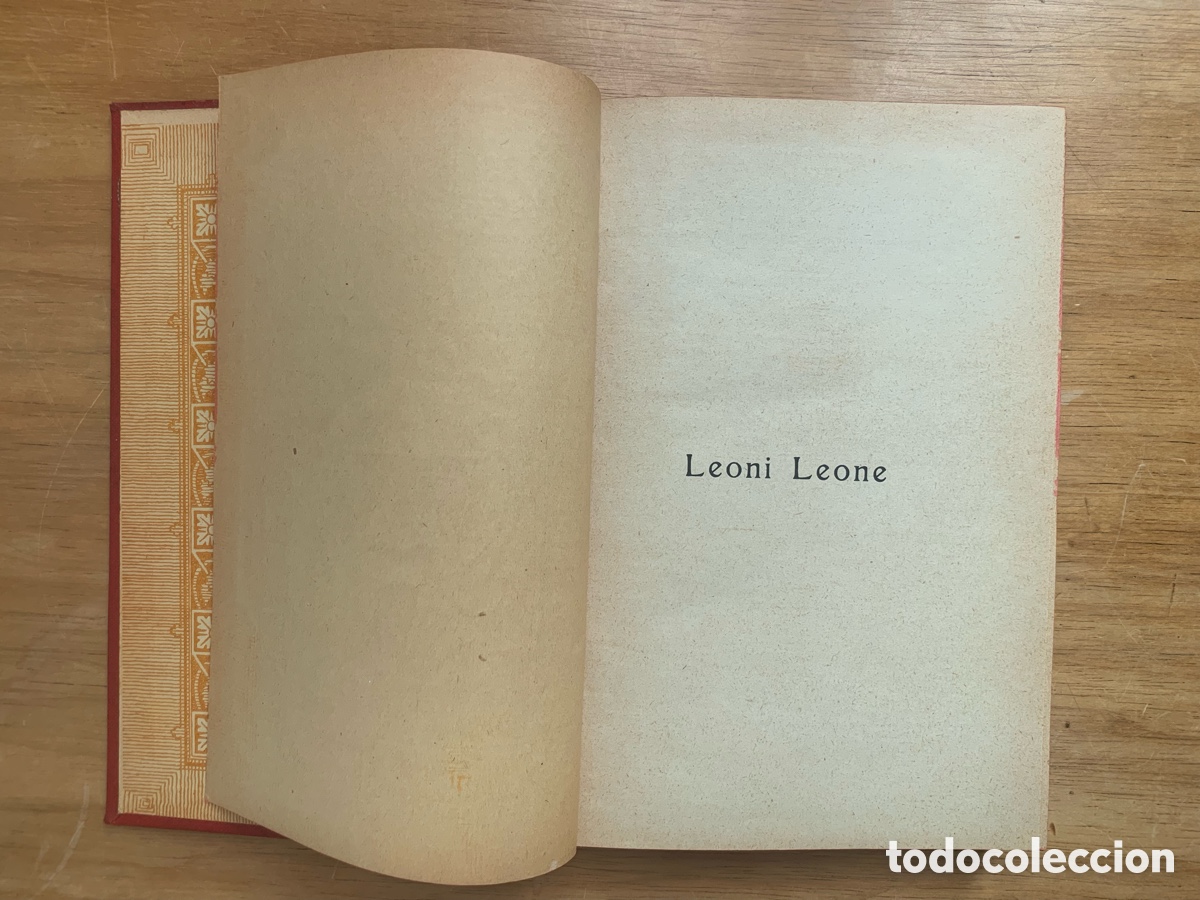 Libros antiguos: Leoni Leone/Mi secretario - Foto 4