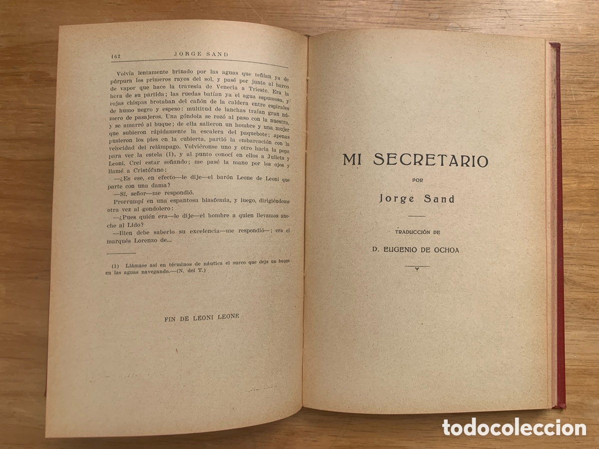 Libros antiguos: Leoni Leone/Mi secretario - Foto 9