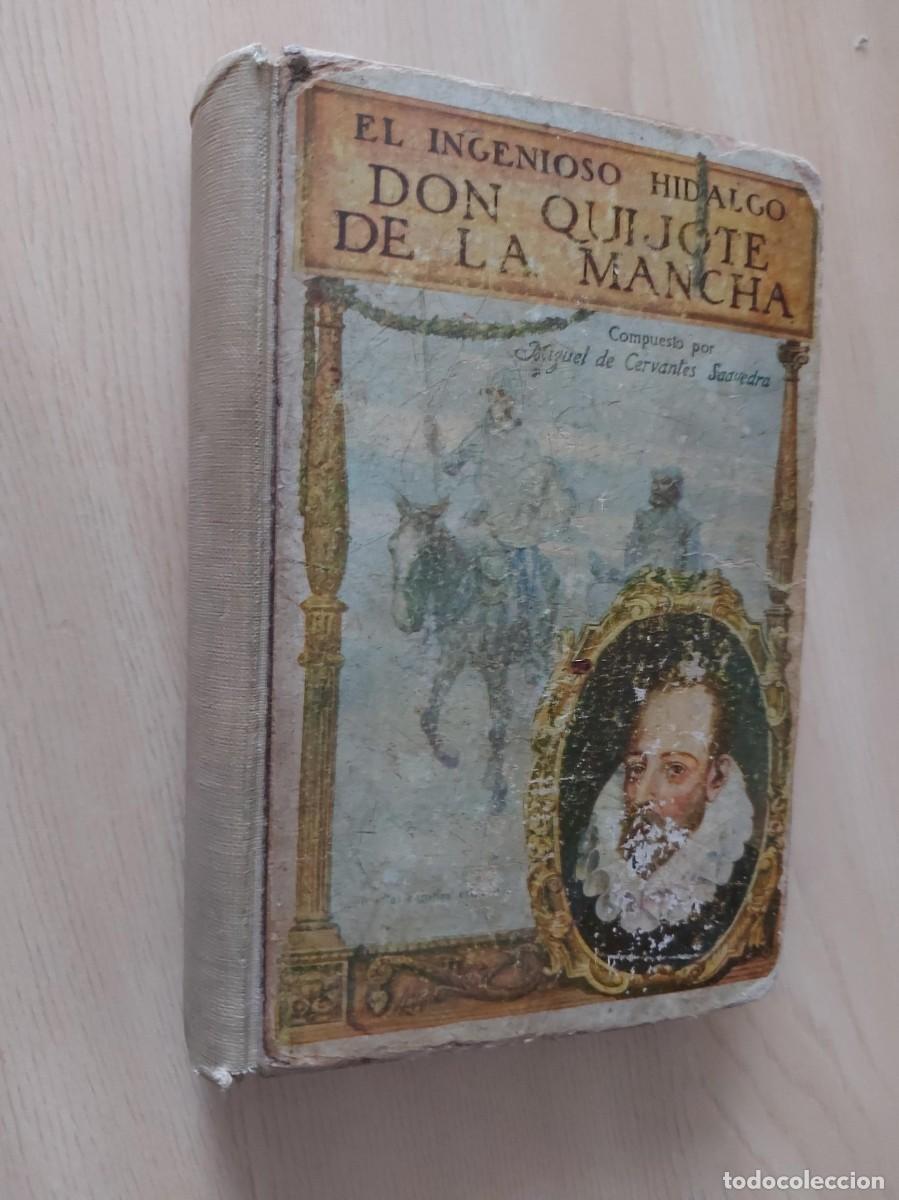 Libros antiguos: libro QUIJOTE, editorial Sopena - Foto 1