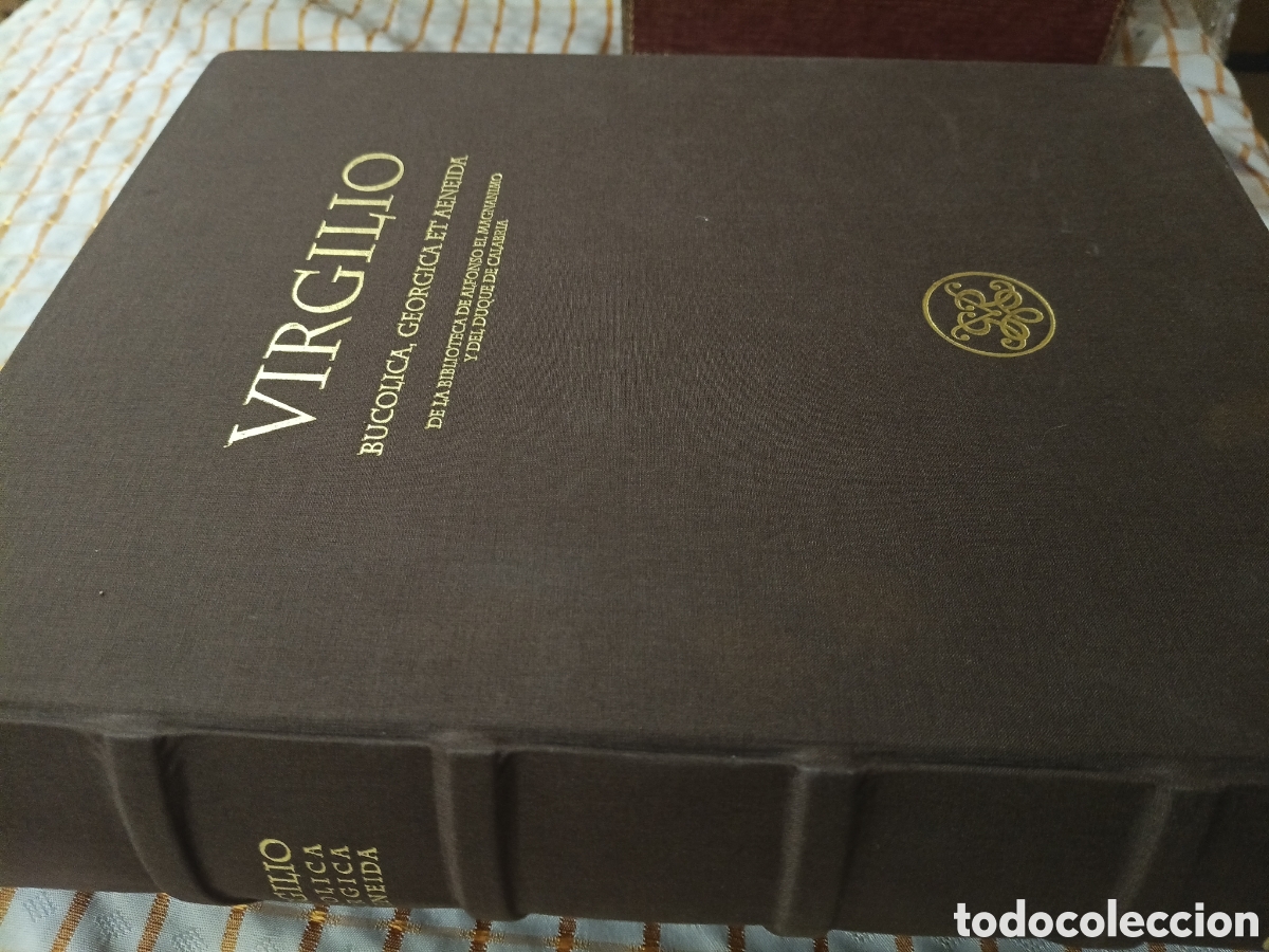 Libros antiguos: Buc&oacute;licas, Ge&oacute;rgicas y Eneida (Opera de Virgilio). facsimil. - Foto 18