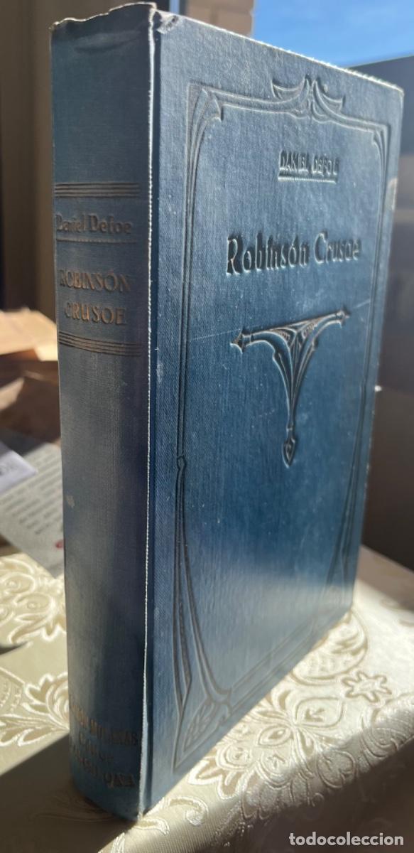 Libros antiguos: Defoe, Daniel.- Robinson Crusoe ( Ilustr. de Walter Paget) - Foto 2