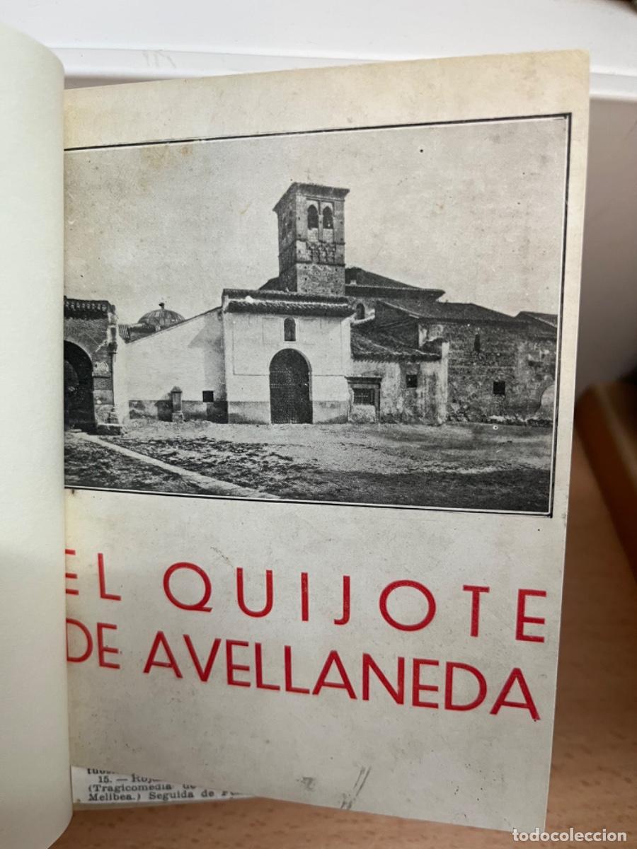 Libros antiguos: Avellaneda, Alonso Fdez. de.- Quijote - Foto 1