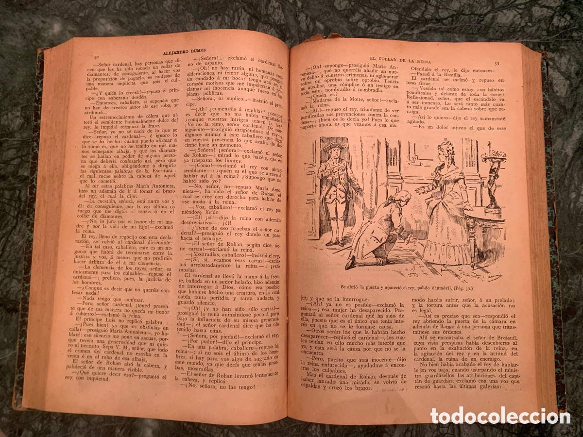 Libros antiguos: La novela ilustrada. Alejandro Dumas - Foto 5
